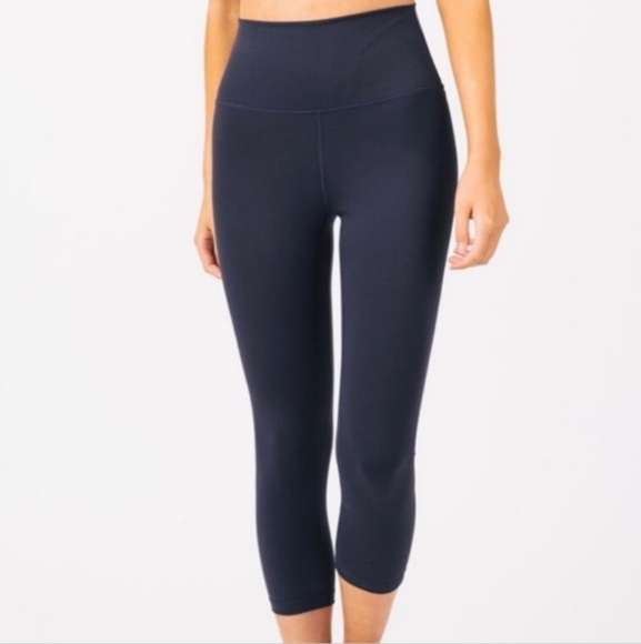 Zyia Active Navy Blue Ascend Leggings High Waist Size 0 - Picture 2 of 6